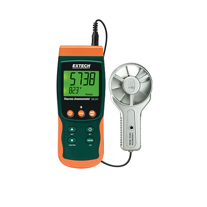extech-sdl300-metal-pervaneli-hava-hizi-olcum-ve-kayit-cihazi